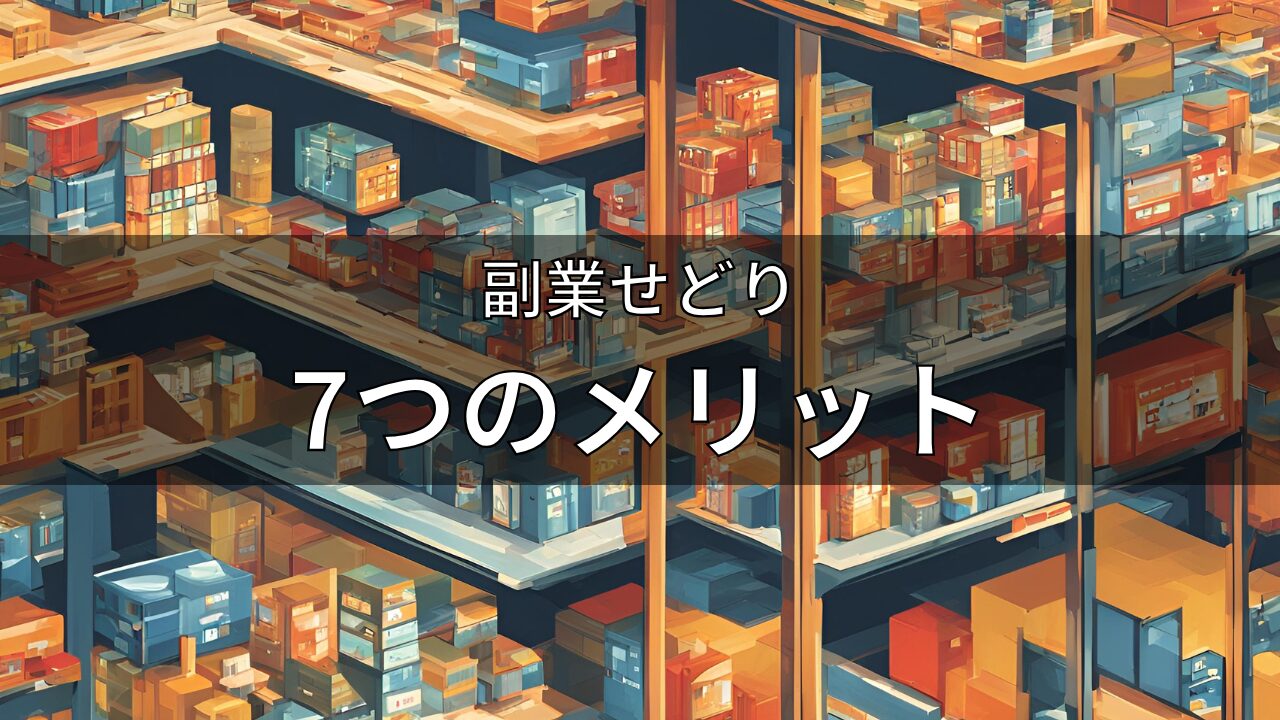 副業せどり7つのメリット