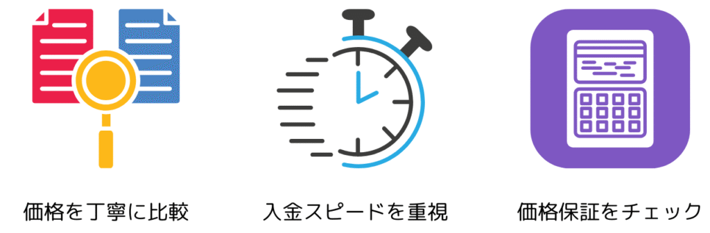 買取屋を選ぶポイント