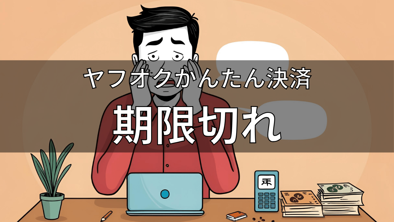 ヤフオクかんたん決済の支払期限切れ