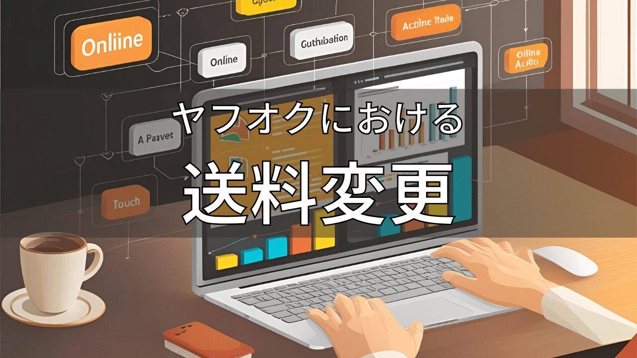 ヤフオクにおける送料変更