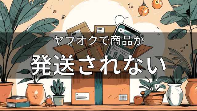 ヤフオクで商品が発送されない時の対処法
