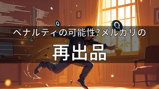 メルカリの再出品