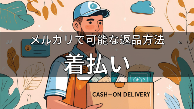 メルカリで着払い返品する方法