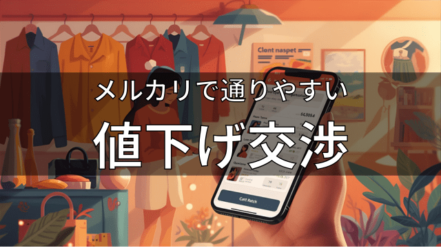 メルカリのうまい値下げ交渉