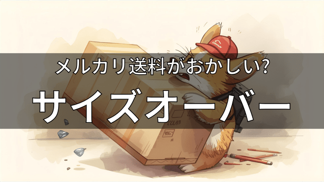 メルカリの送料がおかしい