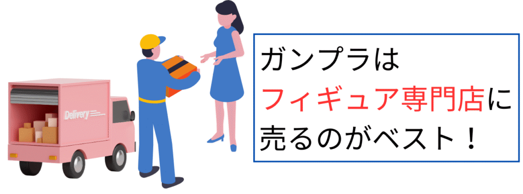ガンプラはフィギュア専門店に売るのがベスト！