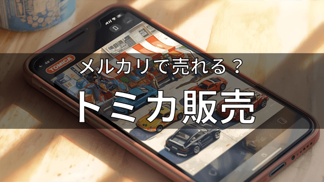メルカリで売れる？トミカ販売