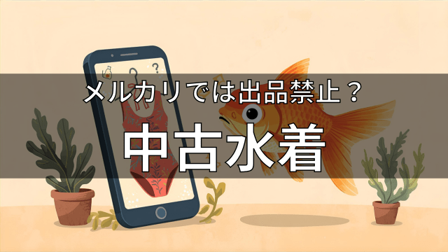 メルカリでは出品禁止？スクール水着